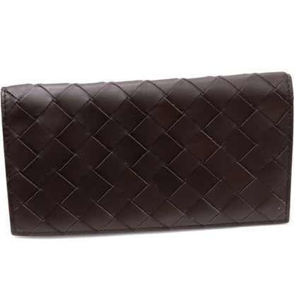 Bottega Veneta Long Wallet Without Coin Purse Intrecciato Long Wallet Calf
