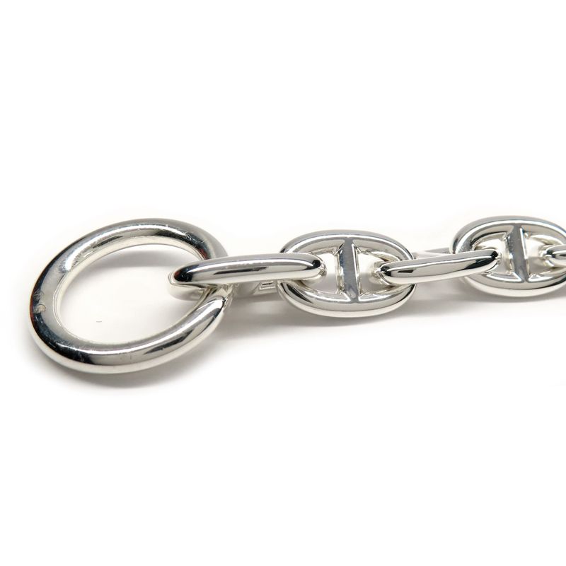 Hermes Bracelet Chaine D'ancre MM 13 Frames 13 Links Ag925 Silver -