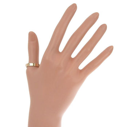 Cartier Mini Love Ring 18K Pink Gold 750 Pink Gold #63 Equivalent To Size 13