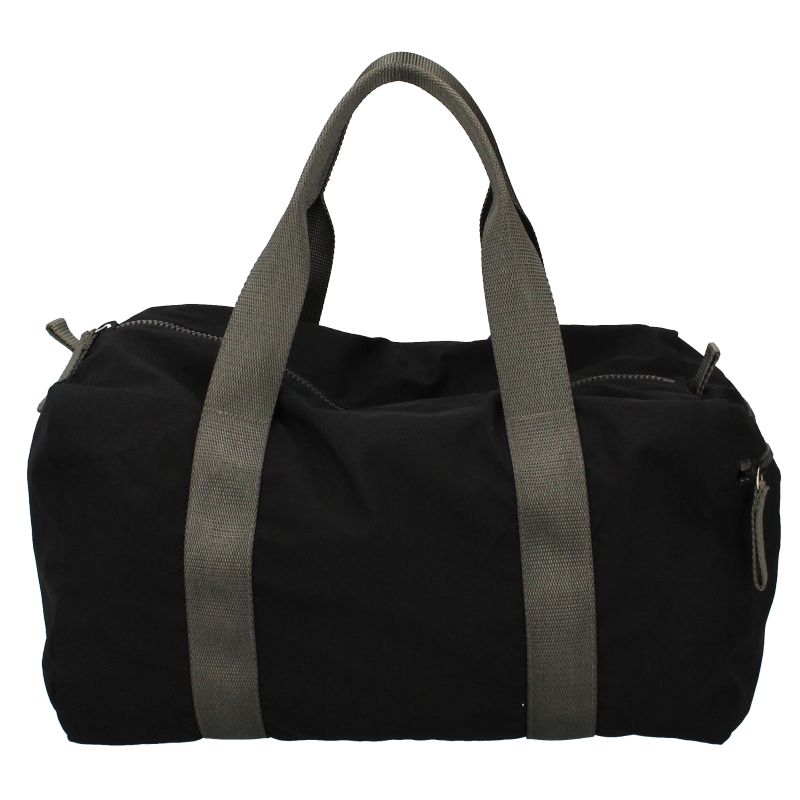 Prada Mini Boston Bag 4vs019 Polyester Polyurethane Ladies Boston Bag Black