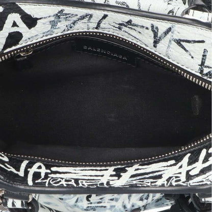 Balenciaga NEO Cagole XS 700940 Neocagole Lambskin Graphic Shoulder Bag For Men