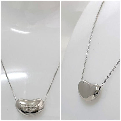 Tiffany & Co Bean Necklace Ec22786 Silver