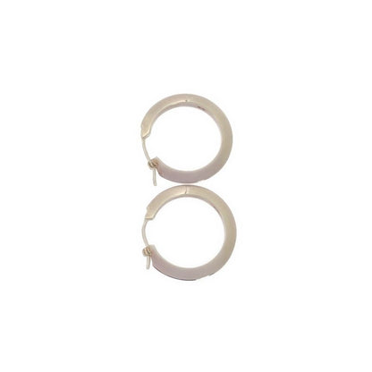 Bottega Veneta - Silver Hoop Earrings - Silver - Women