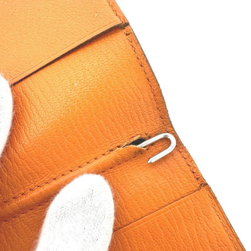 Hermes Notebook Cover Genda Vision Chevre Coromandel Orange