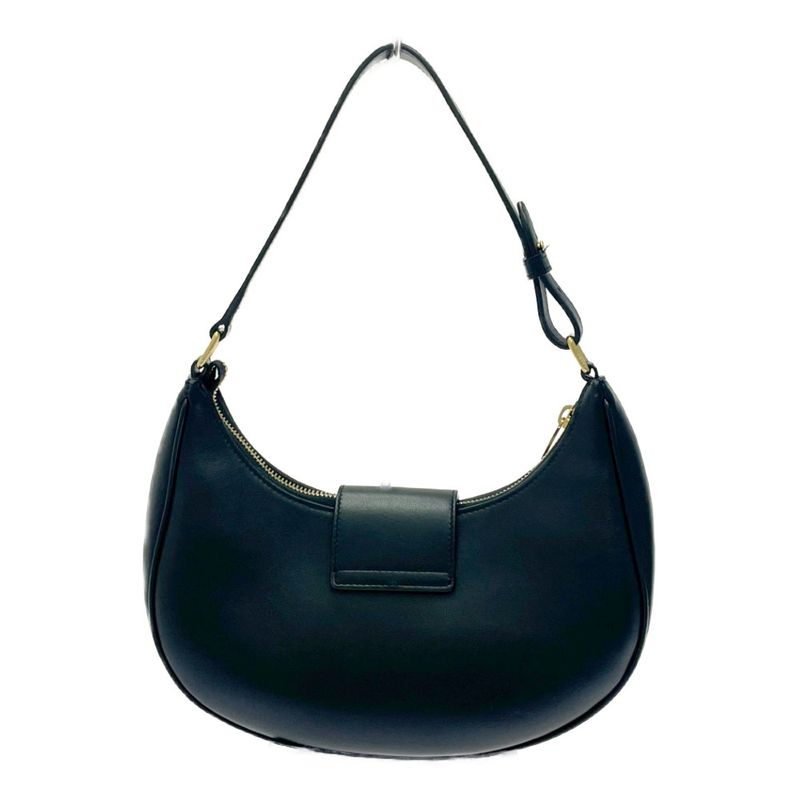 Celine Leather Triomphe Ava Shoulder Bag Black 456032 Shoulder Bag