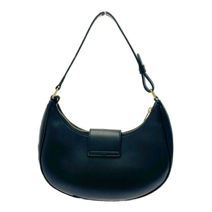 Celine Leather Triomphe Ava Shoulder Bag Black 456032 Shoulder Bag
