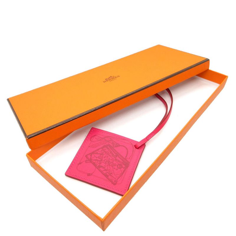 Hermes Carre Nano Charm Vorsoft Rose Mexico Bag Charm 1844 Hermes