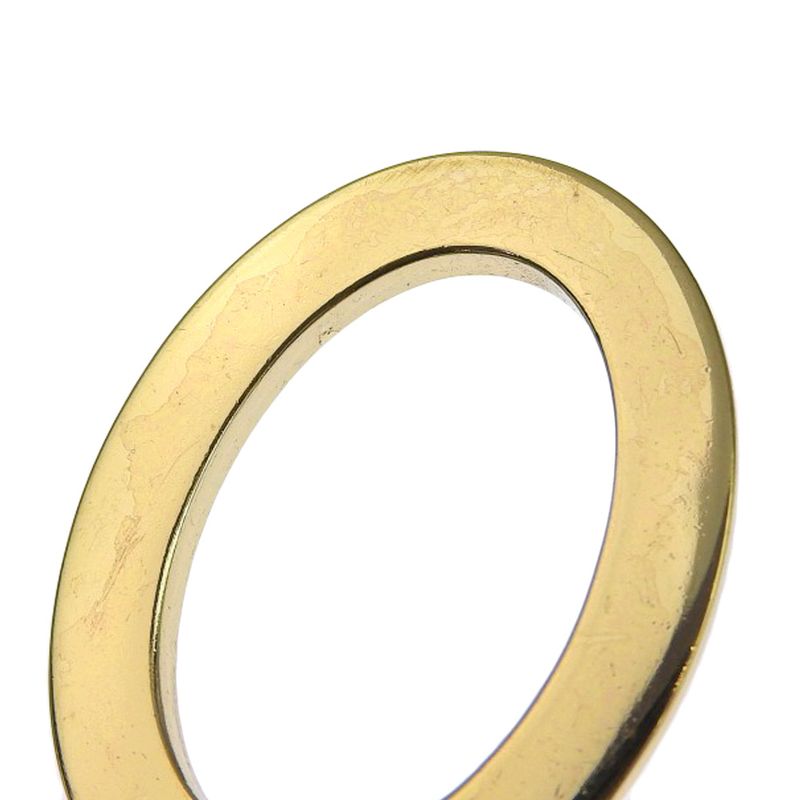 [dior] Christian Dior Vintage Circle Gold Plated And Rhinestone Ladies 29.0g