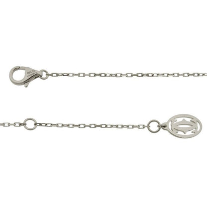 Cartier D'amour Diamond Necklace LM 18K White Gold 750 White Gold With Diamond