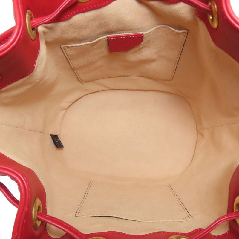 Gucci 476674 GG Marmont 2-way Handbag Calf Women