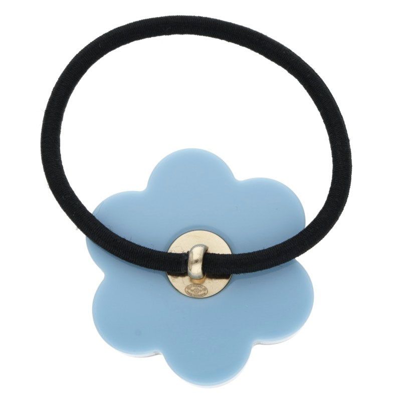 Chanel 16P Coco Mark Flower Design Hair Tie Women