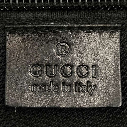 Gucci 101666 Handbag Business Bag Black GG Canvas Women Men Fashion  Gift