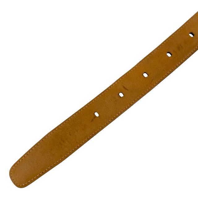Louis Vuitton M6919 Ct0065 Belt Santure Ellipse Monogram Canvas Brown Gold Logo