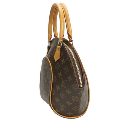 Louis Vuitton Handbag Ellipse PM M51127 Monogram Nubuck Brown Casual Ladies