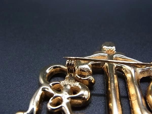 Christian Dior Christian Dior Rhinestone Pin Brooch Pin Brooch Pin