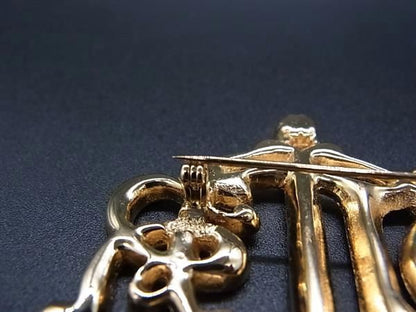 Christian Dior Christian Dior Rhinestone Pin Brooch Pin Brooch Pin