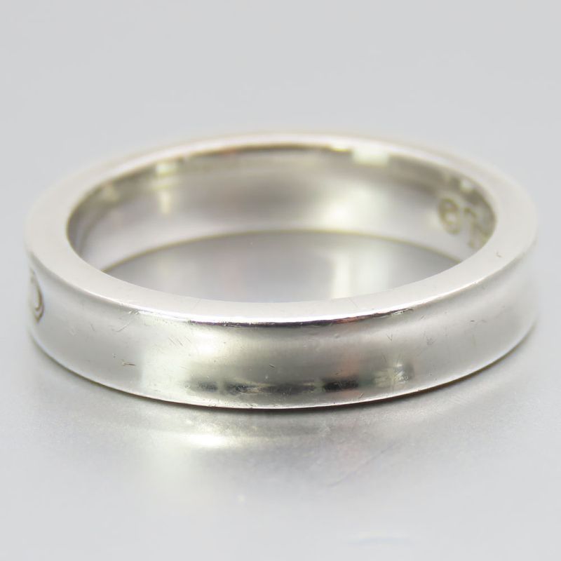 Tiffany & Co Ring 1837 Silver 925 Approx 3.9g Silver Simple Accessory Ladies