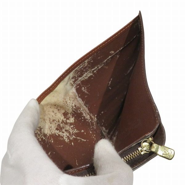 Louis Vuitton Monogram Porte Papier Zip M61207 Bifold Wallet Unisex