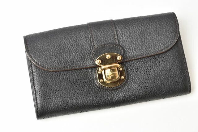 Louis Vuitton Wallet Mahina Louis Vuitton Long Wallet Portefeuille Iris Noir