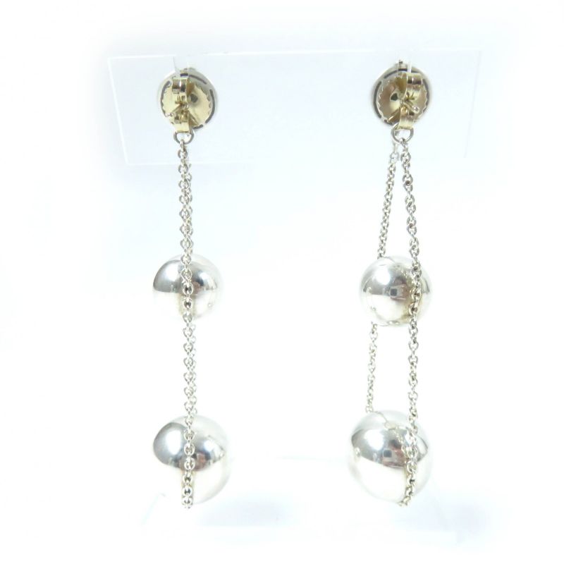 Tiffany & Co Hardware Triple Drop Earrings Accessory Ag925 Silver