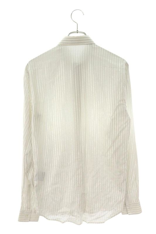 Dior 923c501w8446 Striped Long Sleeve Shirt Men 38