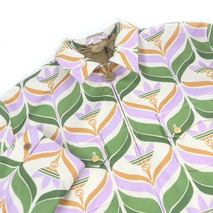 Gucci×adidas Gucci×adidas 691425 Trefoil GG Logo Webline Blouson Jacket