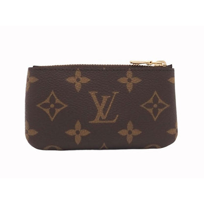 Louis Vuitton Pochette Cles Monogram Canvas Card Key Case Key Case Coin Case