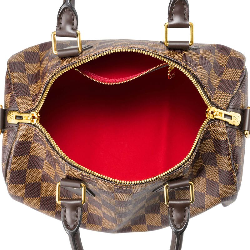 Louis Vuitton Speedy Shoulder Bag Bandoliere 25 Brown