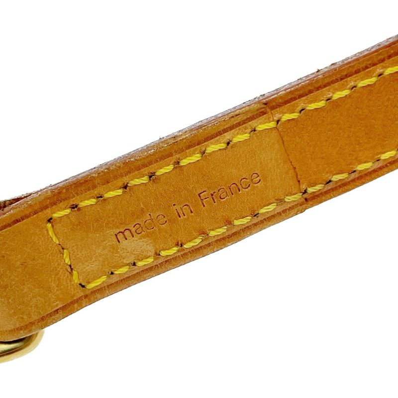 Louis Vuitton Leather Shoulder Strap Brown 399614