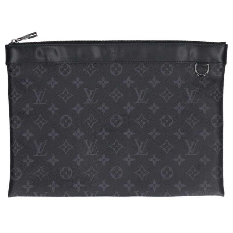 Louis Vuitton M62291 Pochette Dis-cabas Lee Monogram Eclipse Clutch Bag For Men
