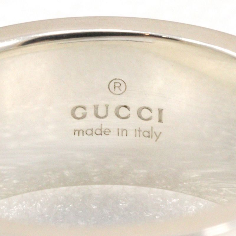 Gucci Branded G Silver 925 Size 11.5 Ladies 7.3g Ring
