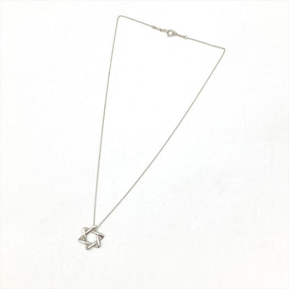 Tiffany & Co Tiffany & Co Star Of David Necklace Sv925 25g Silver Unisex