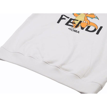 Fendi×frgmt×pokémon Fragment Dragon Type Pokémon Kairu Collaboration Sweatshirt