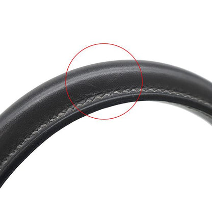 Hermes 2-Way Bag Kelly 28 Outer Stitch Box Calf Graphite Silver Hardware Gray