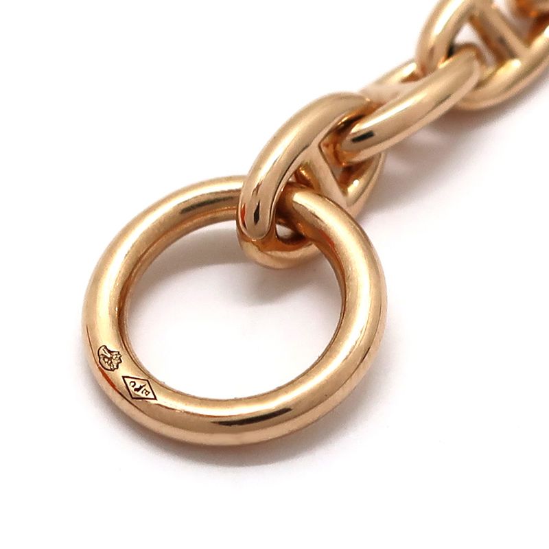 Hermes Chaine D'ancre T PM 750pg Bracelet 24 Pieces Pink Gold Jewelry