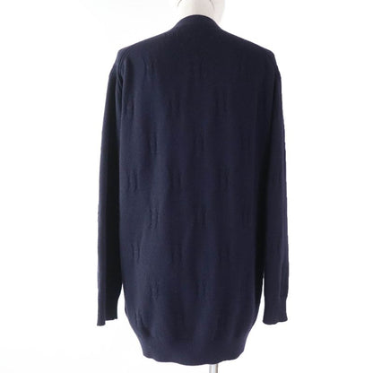 Hermes 2019 100% Wool H Pattern With Serie Buttons Long Sleeves Knit Cardigan