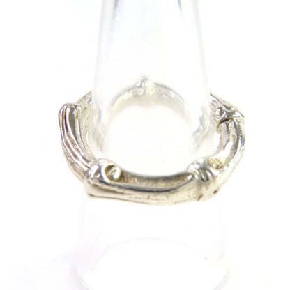 Tiffany & Co Sv925 Bamboo RING Bamboo Ring Accessory Silver Size Approx 10