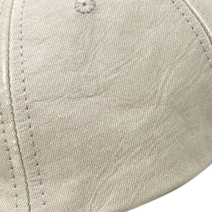 Bottega Veneta Cap Chino Print Nubuckles Cles Leather Light Beige S Hat Light