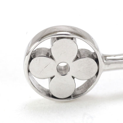 Louis Vuitton Bracelet Twist Blossom White Togo Old X Diamond Size S (15cm