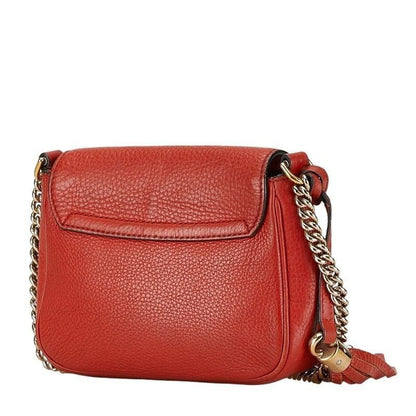 GUCCI Interlocking GG Soho Chain Tassel Crossbody Pochette Shoulder Bag - The Reluxe