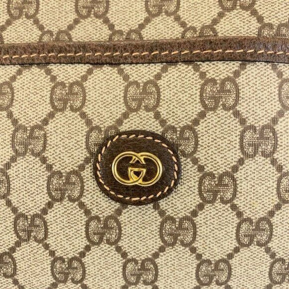 Gucci XL Travel Tote Supreme Web Canvas Boston Bag Duffle Sherry Purse - The Reluxe