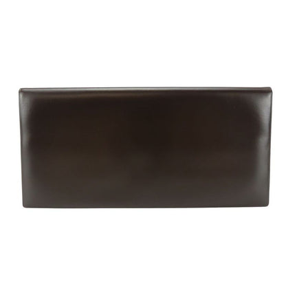 Loewe Wallet Leather Dark Crown Bifold Long Wallet Chic Men Loewe
