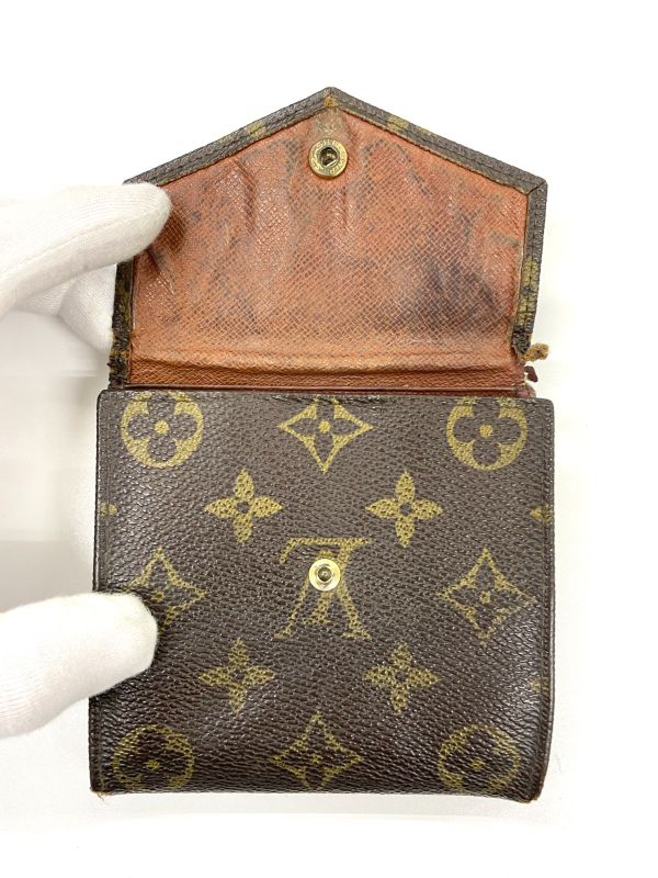 Louis Vuitton Monogram Porte Monet Bier Carte Cles Di Trifold Wallet W Hook
