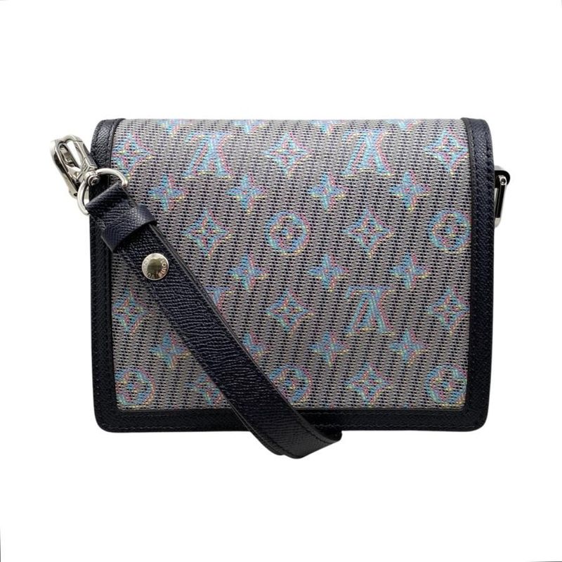 Louis Vuitton Dauphine Mini M55454 Monogram LV Pop Navy Blue Louis Vuitton