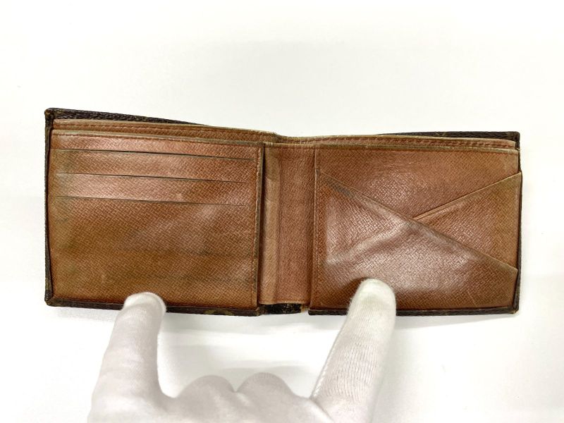 Louis Vuitton Monogram Portefeuille Multiple Compact Wallet M60895 Brown Made