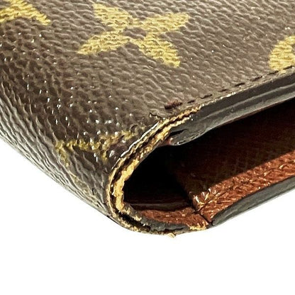 Louis Vuitton Monogram Porte Trésor Ettui Papier M61202 Trifold Wallet Unisex
