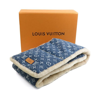 Louis Vuitton Scarf NIGO Collaboration Echarpe Shearling  Denim Mp2703