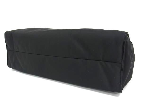 Prada Tessuto Nylon Tote Bag Shoulder Bag Men Ladies Black Ax3857