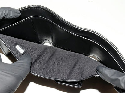 Chanel Trifold Wallet With Coin Purse Classic Small Wallet Caviar Skin Black