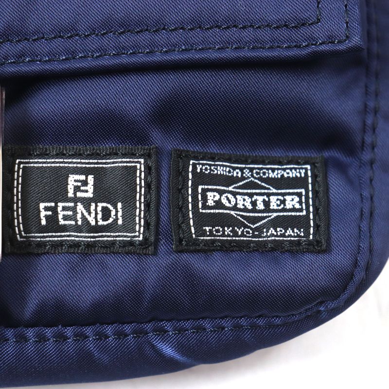  Fendi Porter Fendi Porter 7as138 Bucket Mini Phone Case 2WAY Leather Use Body